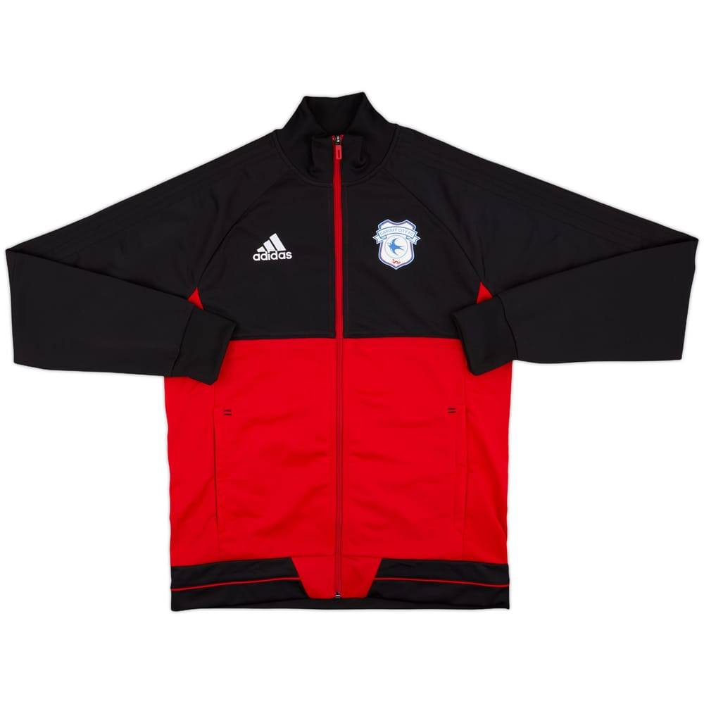 2017-18 Cardiff City adidas Track Jacket - 10/10 - (M)