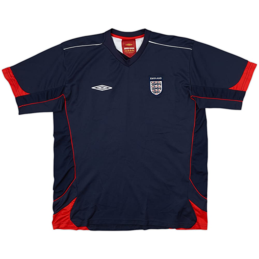 2006-07 England Umbro Training Shirt - 9/10 - (XL)