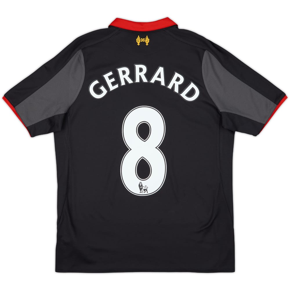 2014-15 Liverpool Third Shirt Gerrard #8 - 10/10 - (L.Boys)