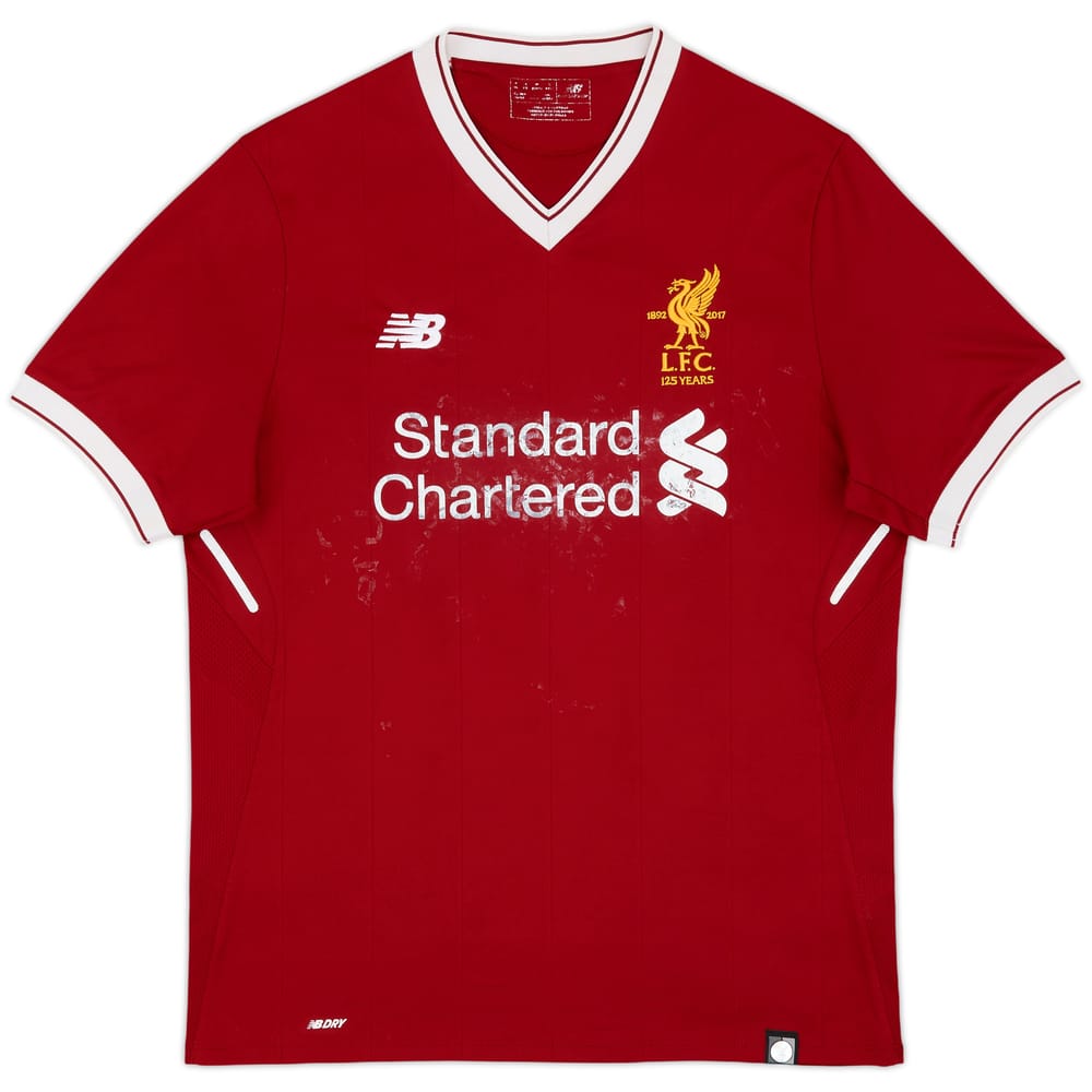 2017-18 Liverpool 125 Years Home Shirt - 4/10 - (M)