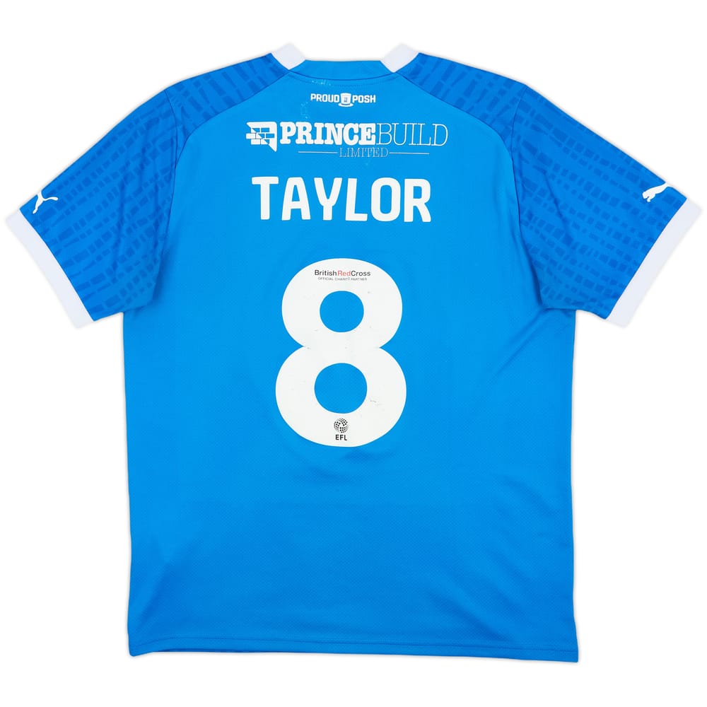 2022-23 Peterborough Home Shirt Taylor #8 - 6/10 - (L)