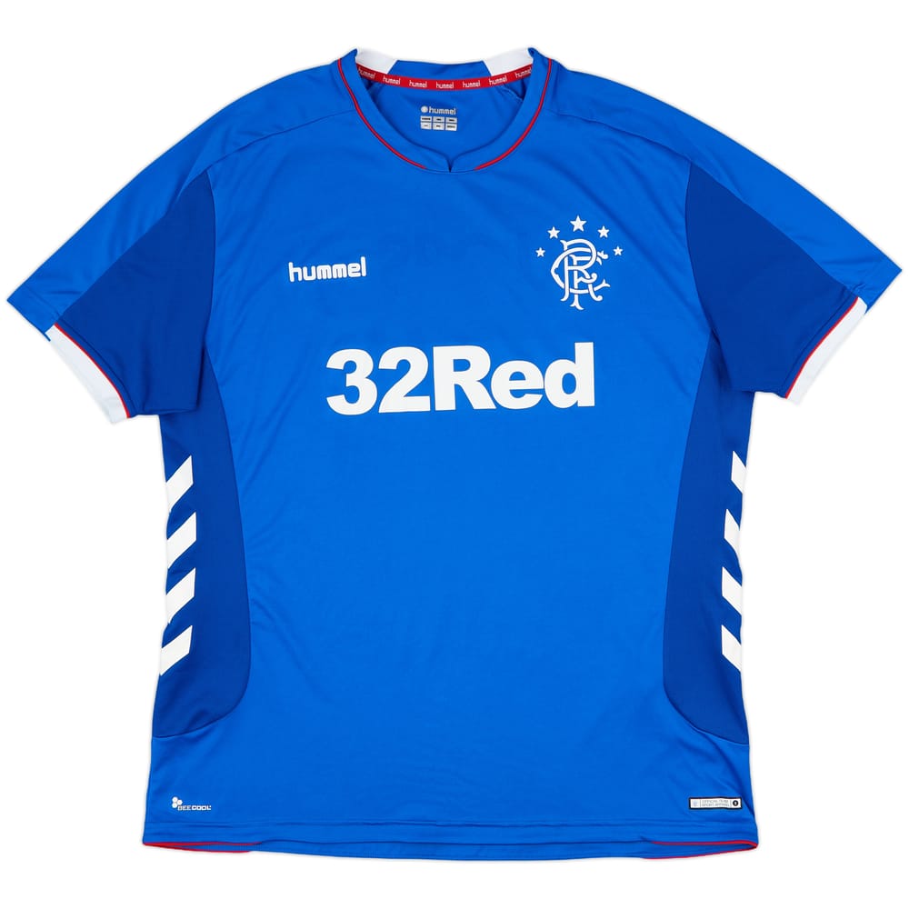 2018-19 Rangers Home Shirt - 9/10 - (3XL)
