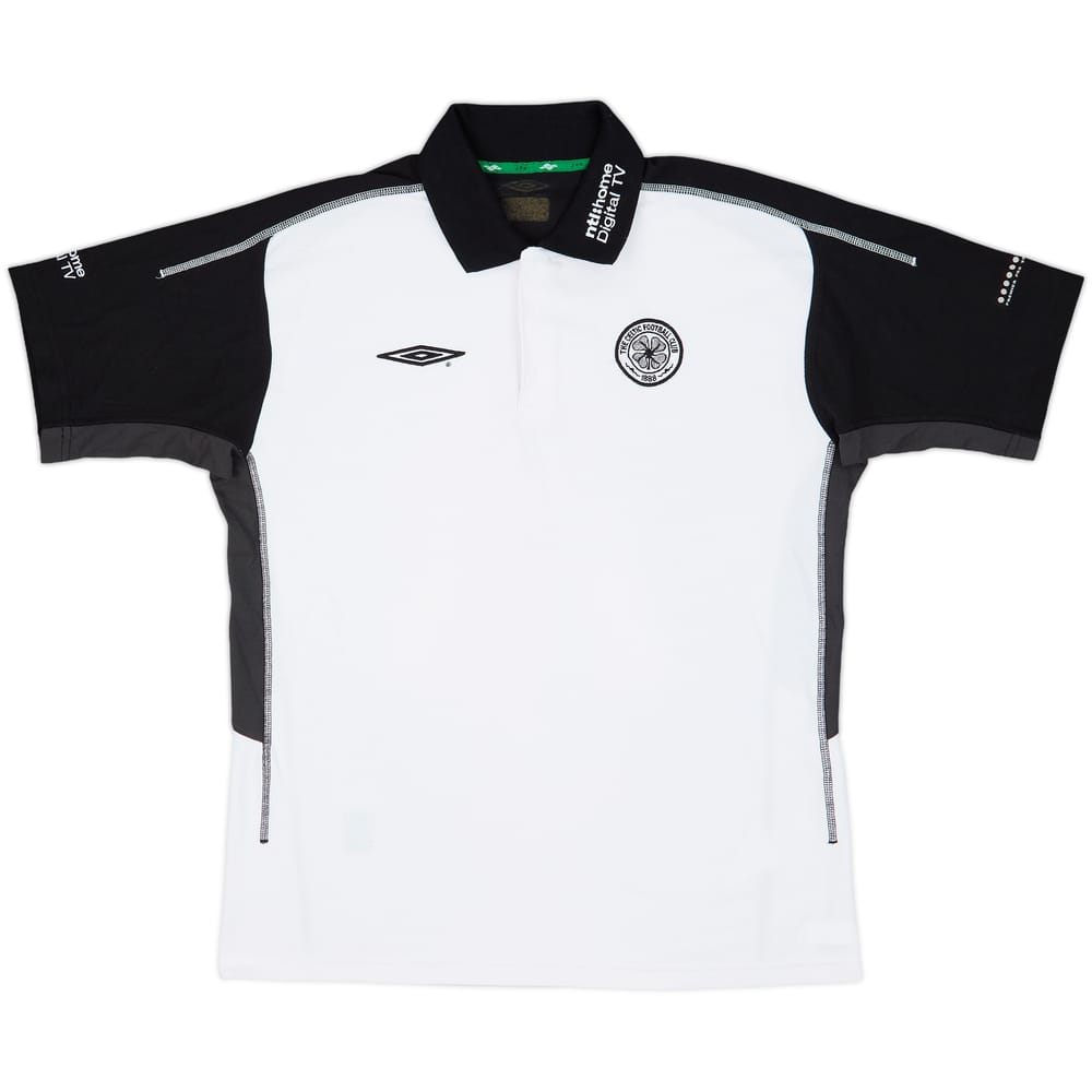 2002-03 Celtic Umbro Polo Shirt - 8/10 - (L)