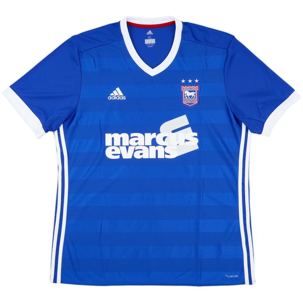2017-18 Ipswich Home Shirt - 10/10 - (XL)