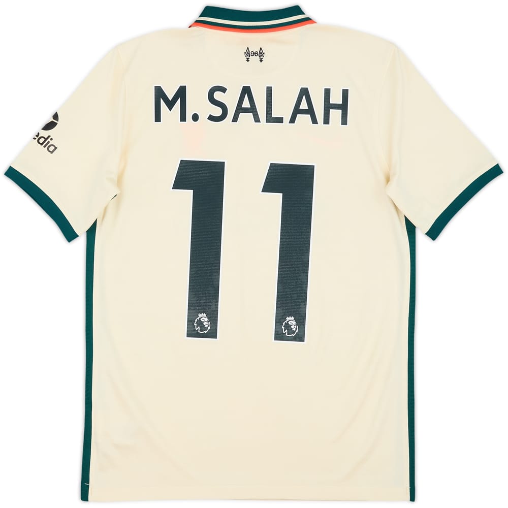 2021-22 Liverpool Away Shirt M.Salah #11 - 8/10 - (L.Boys)