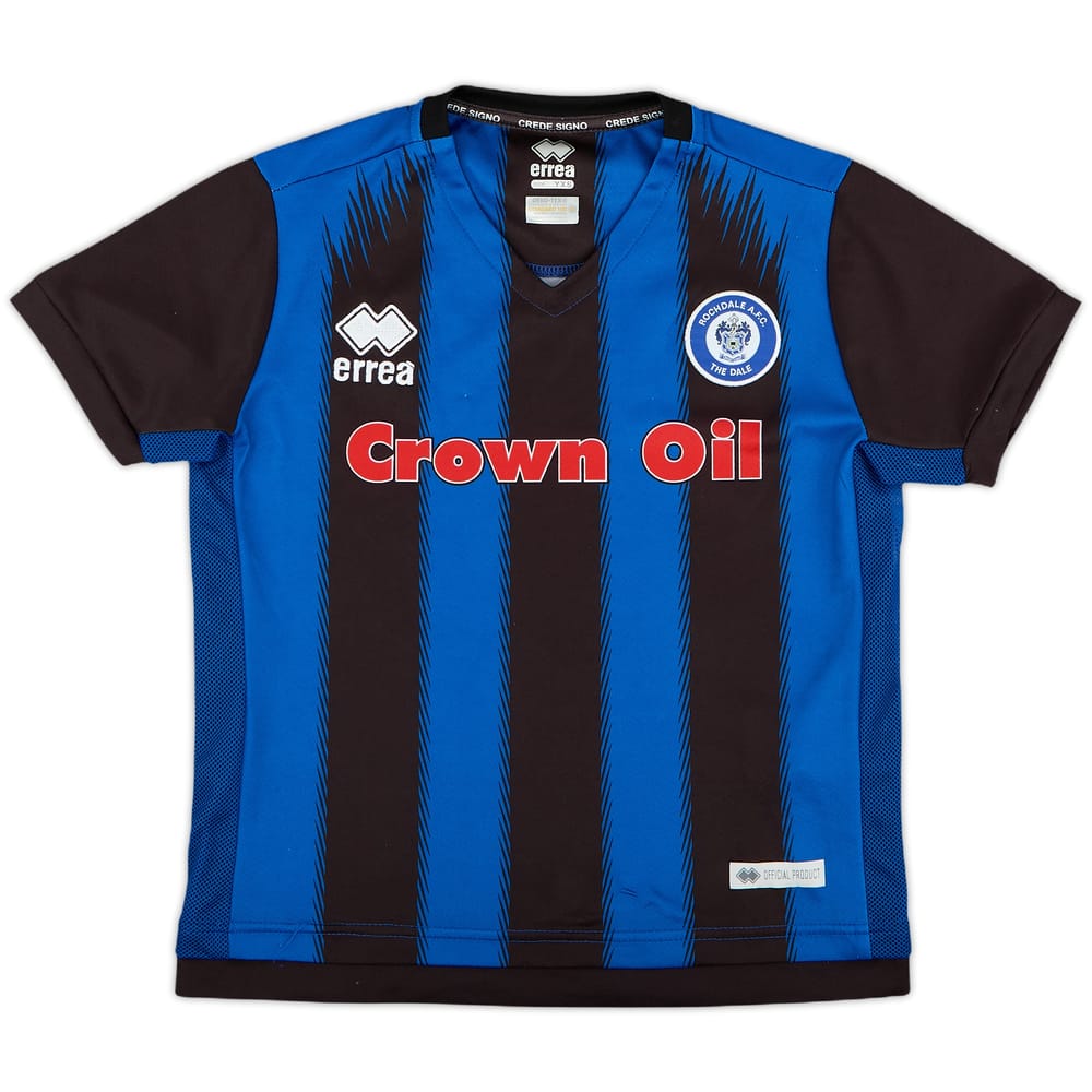 2020-21 Rochdale Home Shirt - 8/10 - (6-7 Years)