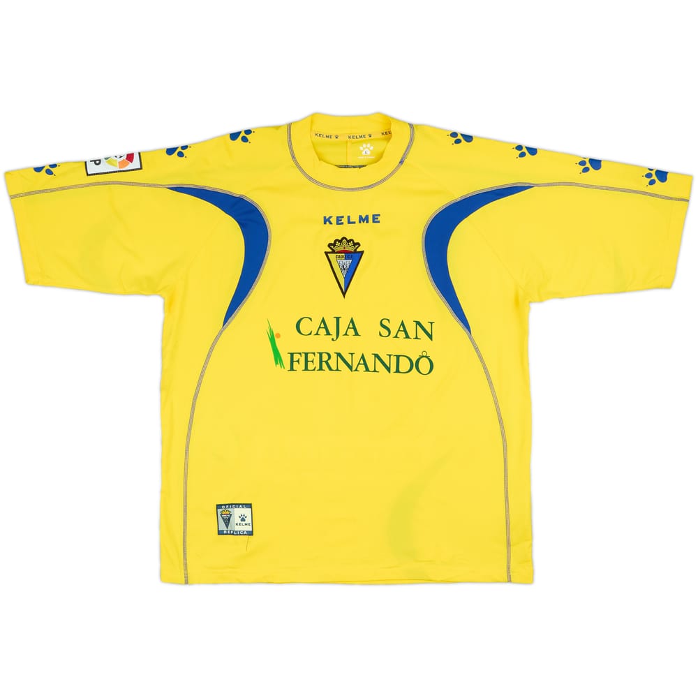 2005-06 Cadiz Home Shirt - 6/10 - (L)