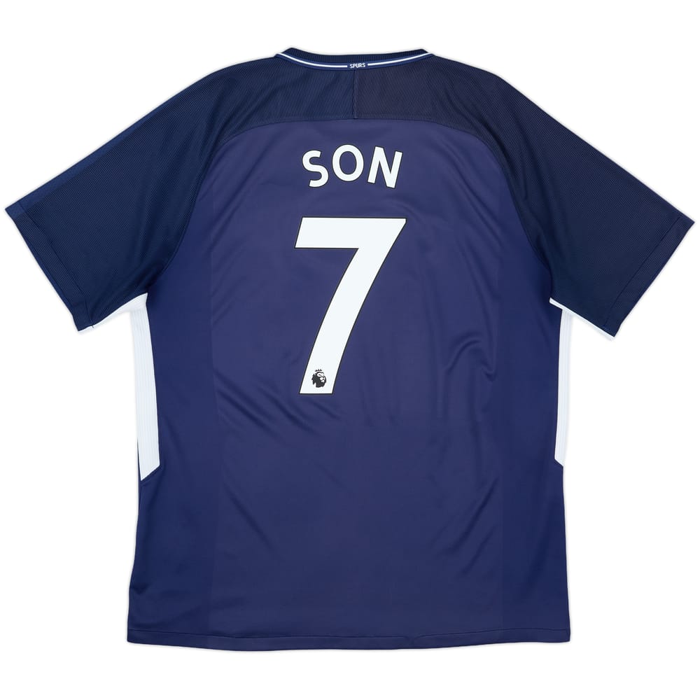 2017-18 Tottenham Away Shirt Son #7 - 9/10 - (XL)