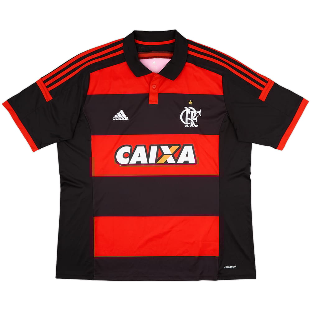 2014 Flamengo Home Shirt - 9/10 - (XXL)