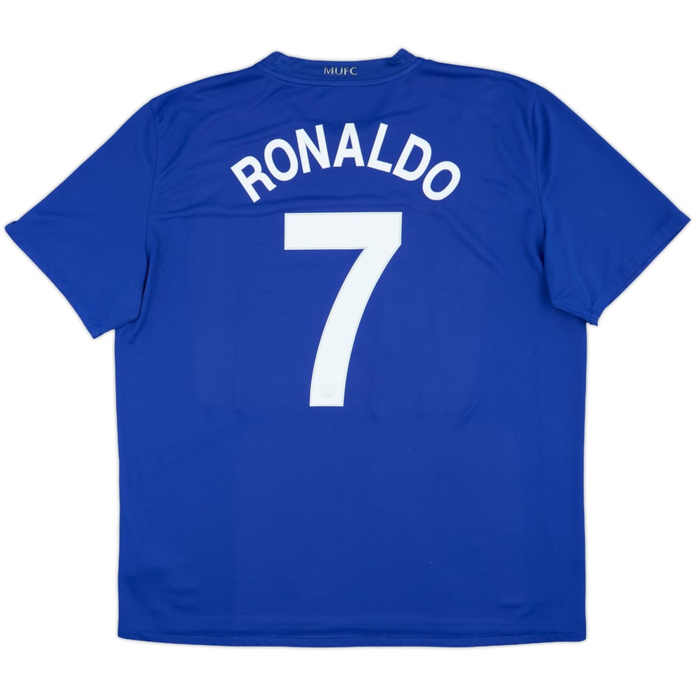 2008-09 Manchester United Third Shirt Ronaldo #7 - 5/10 - (XXL)