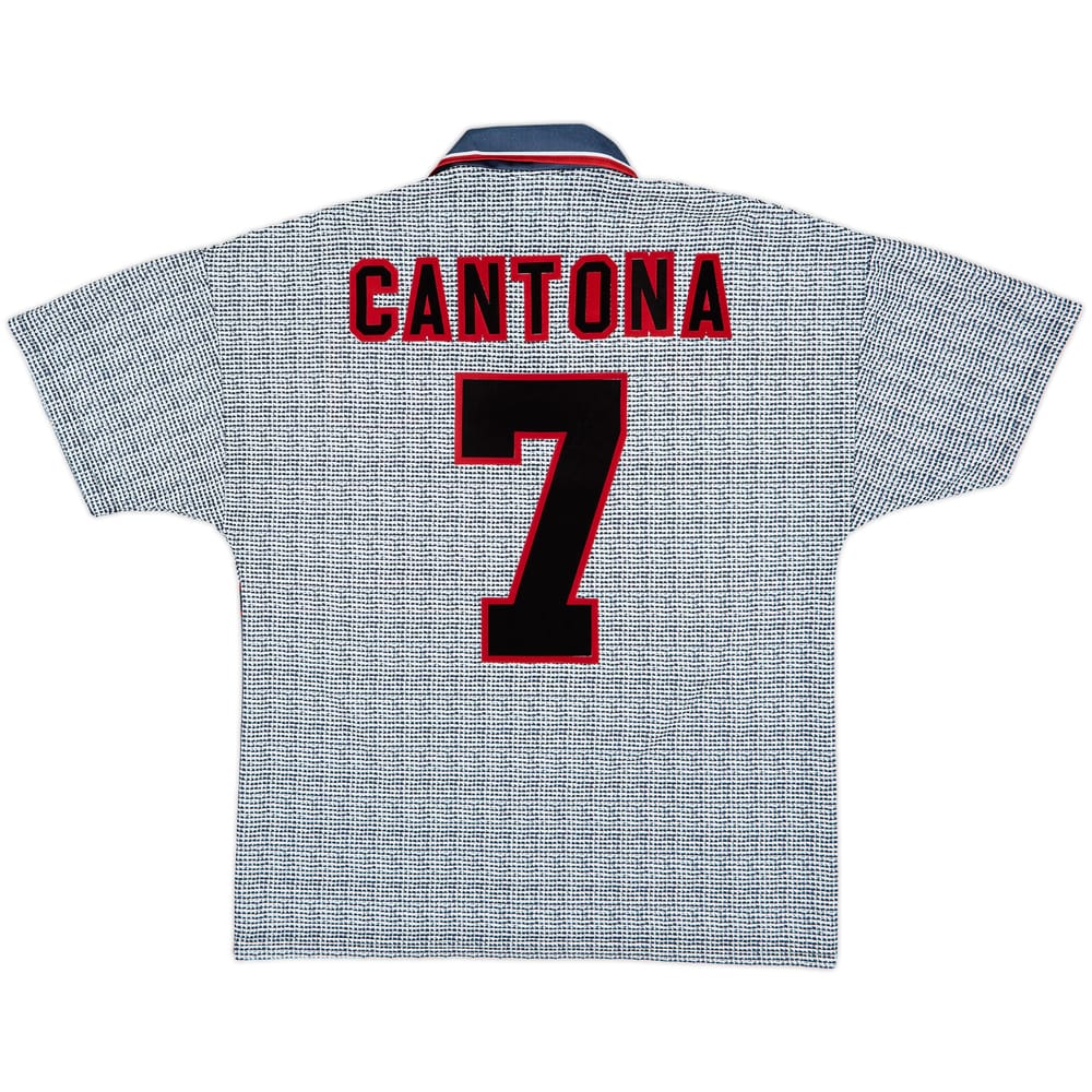 1995-96 Manchester United Away Shirt Cantona #7 - 9/10 - (M)