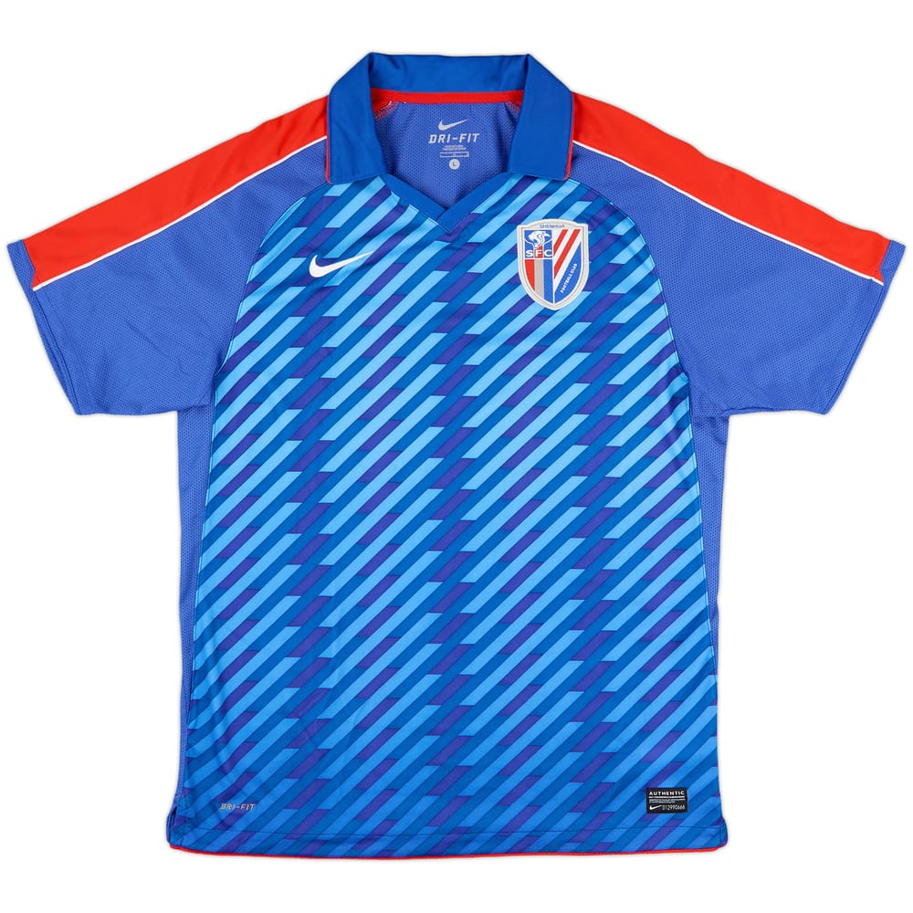 2012 Shanghai Shenhua Home Shirt - 9/10 - (L)