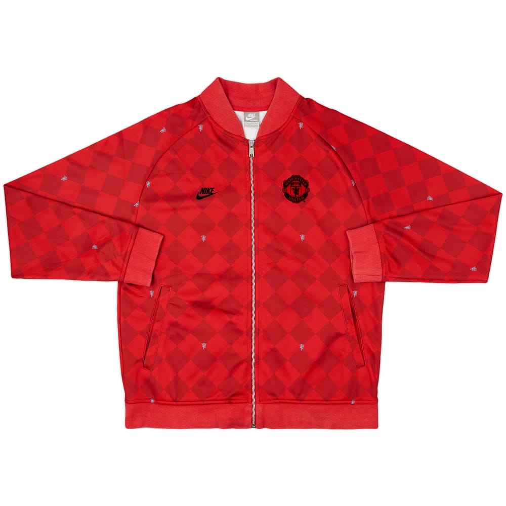 2009-10 Manchester United Nike Track Jacket - 10/10 - (L)