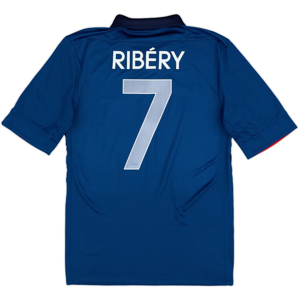 2011-12 France Home Shirt Ribery #7 - 8/10 - (S)