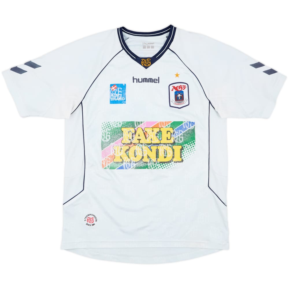 2009-10 AGF Aarhus Home Shirt - 5/10 - (L)