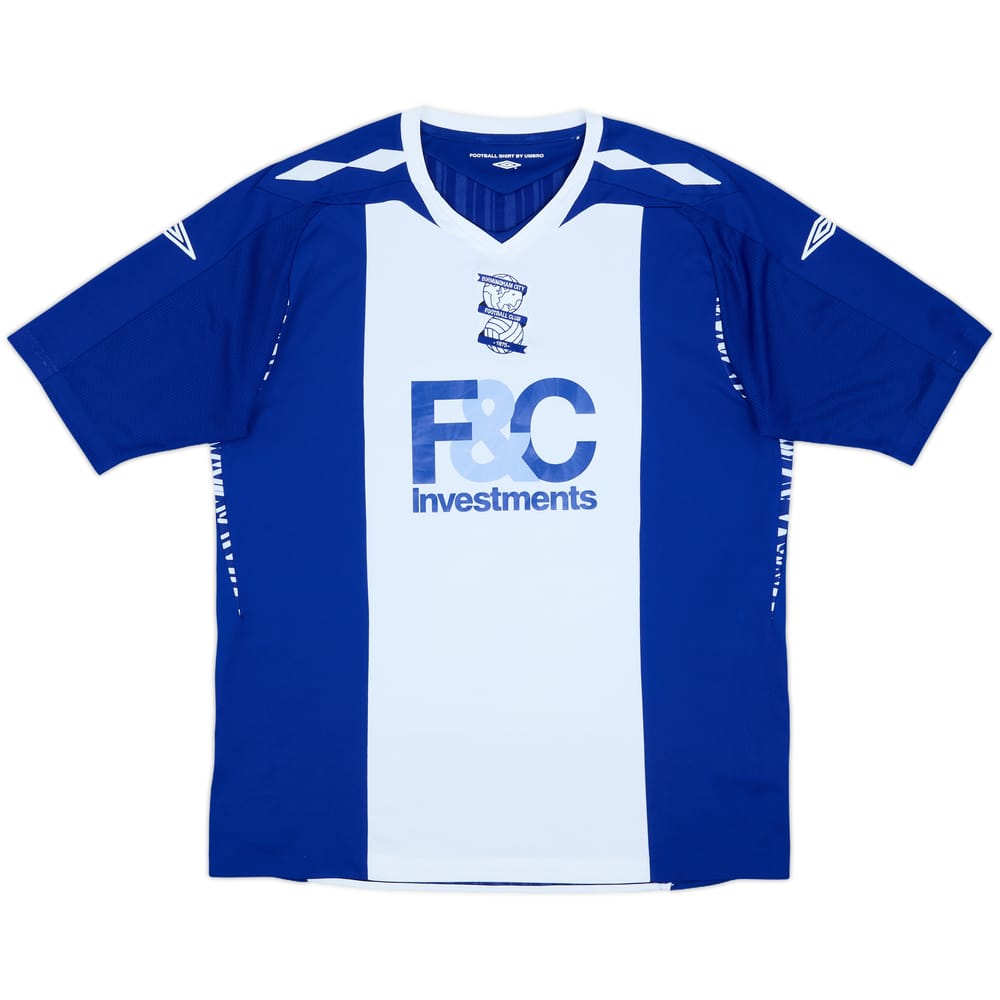 2007-08 Birmingham Home Shirt - 8/10 - (XL)