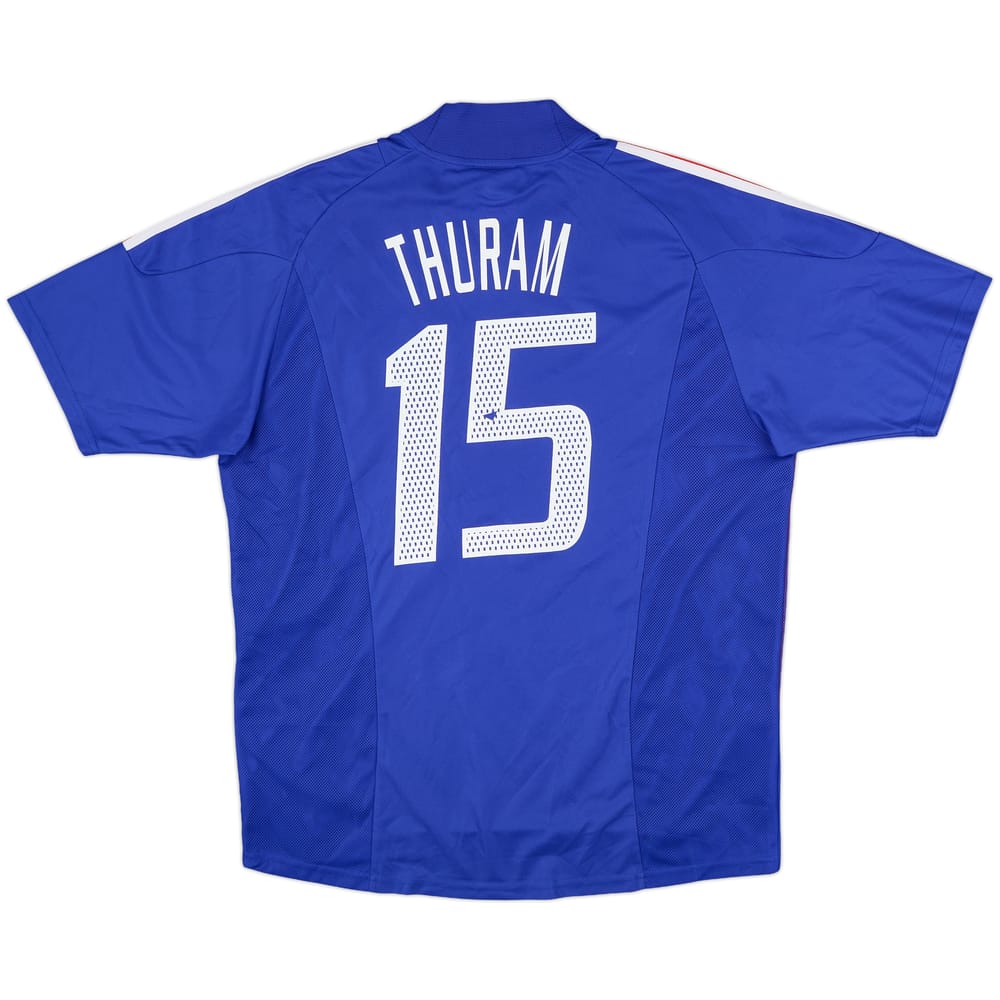 2002-04 France Home Shirt Thuram #15 - 6/10 - (L)