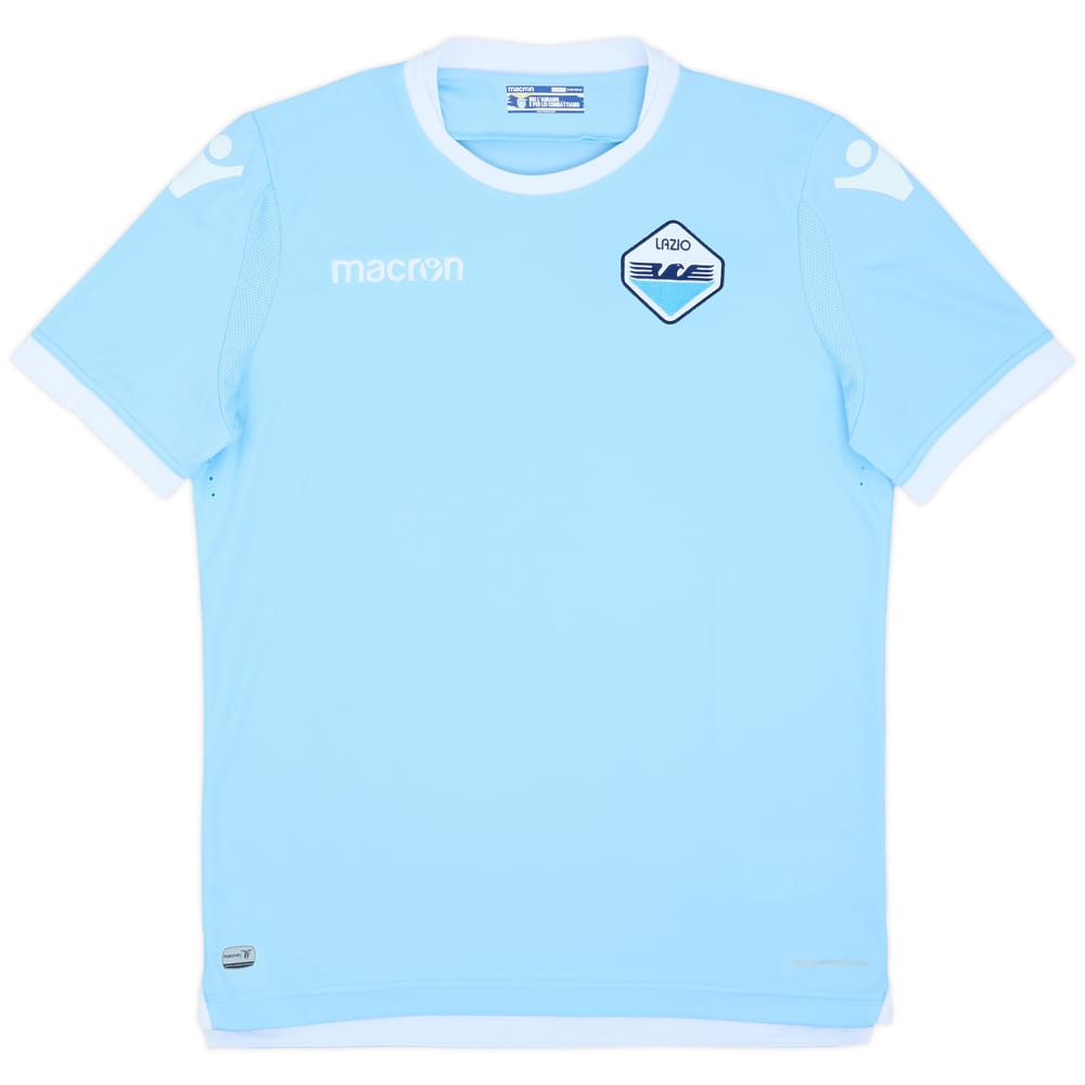 2017-18 Lazio Home Shirt - 9/10 - (XL)