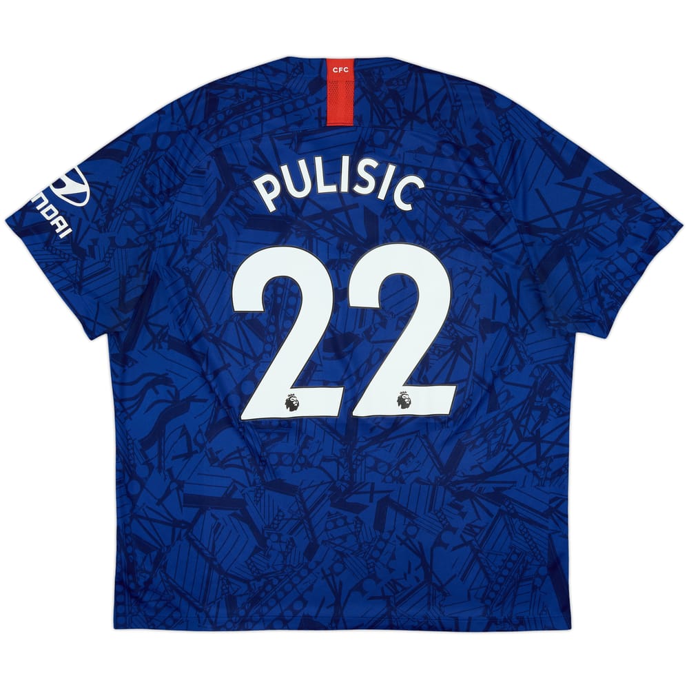 2019-20 Chelsea Home Shirt Pulisic #22 - 8/10 - (XXL)