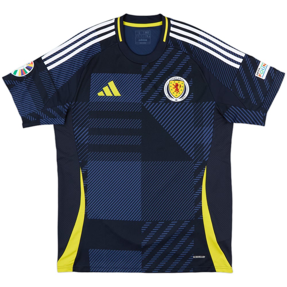 2024-25 Scotland Home Shirt - 9/10 - (L)