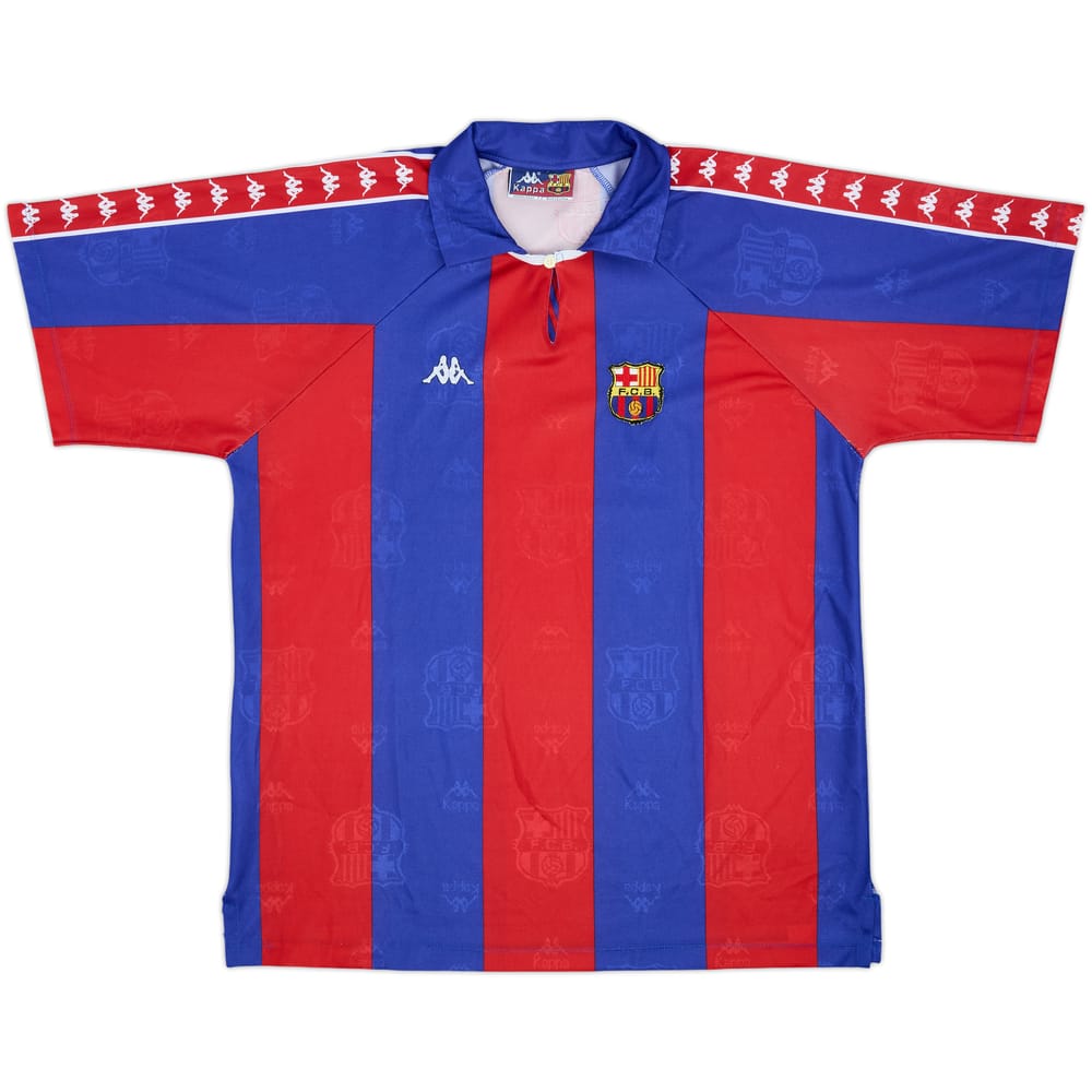 1993-95 Barcelona European Home Shirt - 7/10 - (XL)