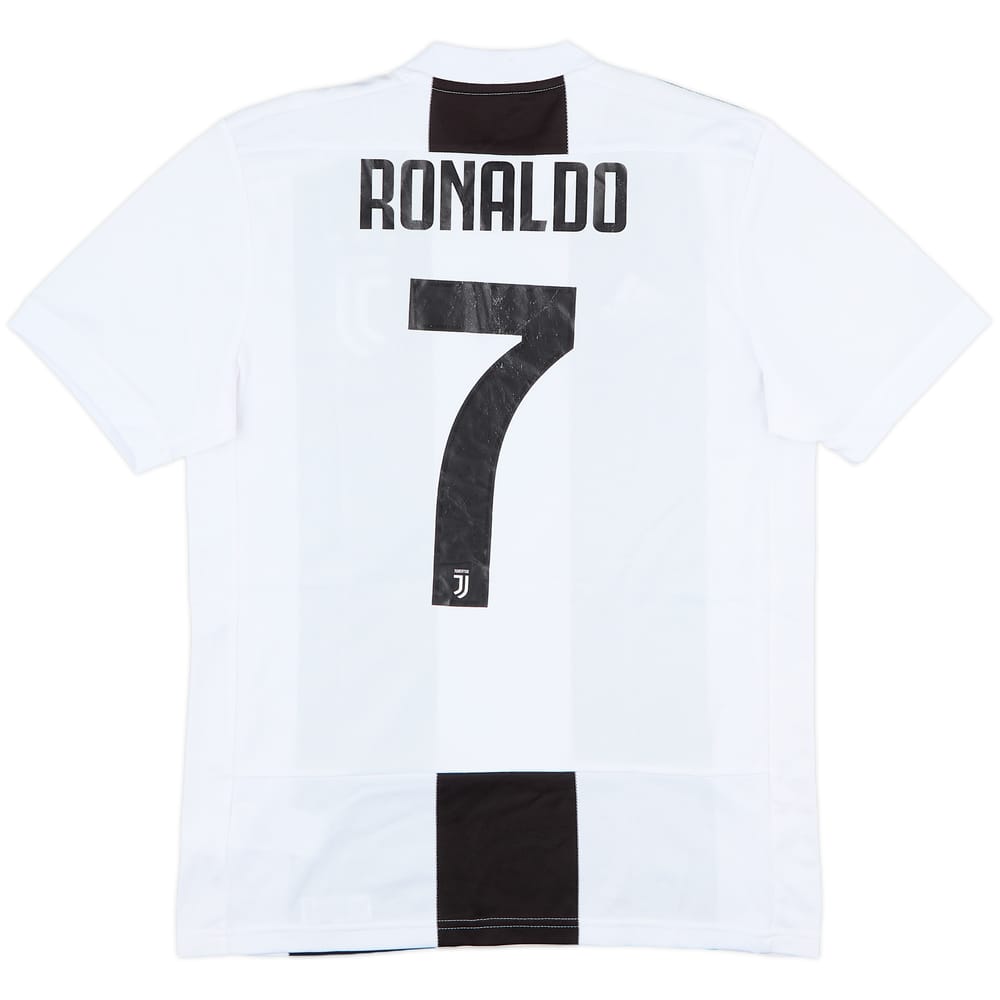 2018-19 Juventus Home Shirt Ronaldo #7 - 7/10 - (S)