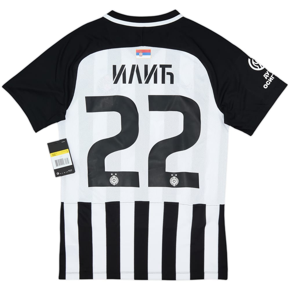 2018-19 Partizan Belgrade Home Shirt Ilic #22 (S)