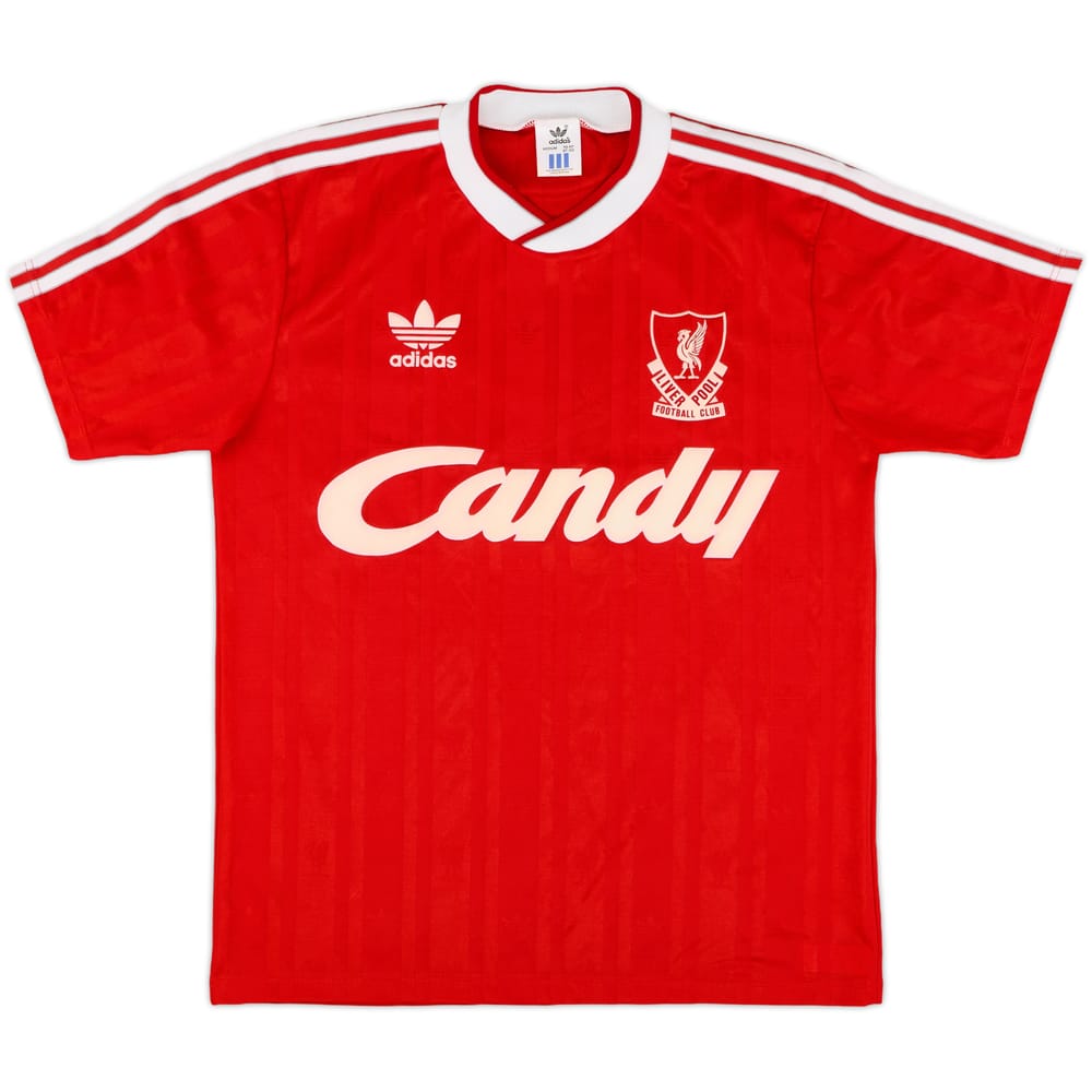 1988-89 Liverpool Home Shirt - 9/10 - (M)