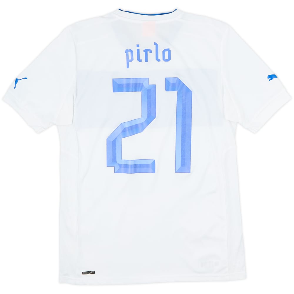 2012-13 Italy Away Shirt Pirlo #21 - 6/10 - (M)