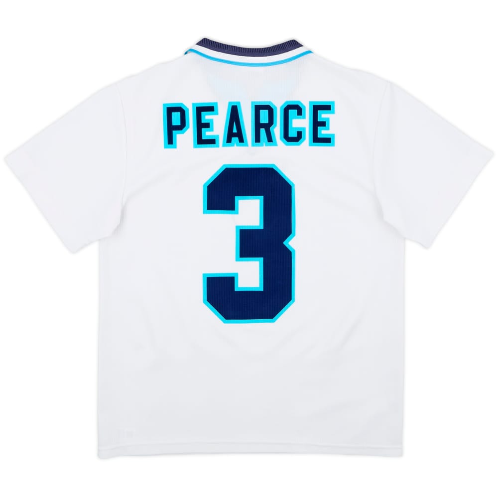 1995-97 England Home Shirt Pearce #3 - 7/10 - (M)