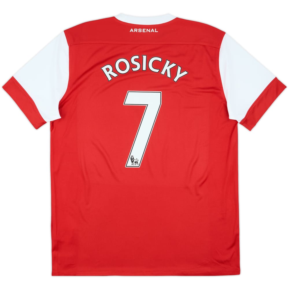 2010-11 Arsenal Home Shirt Rosicky #7 - 5/10 - (L)