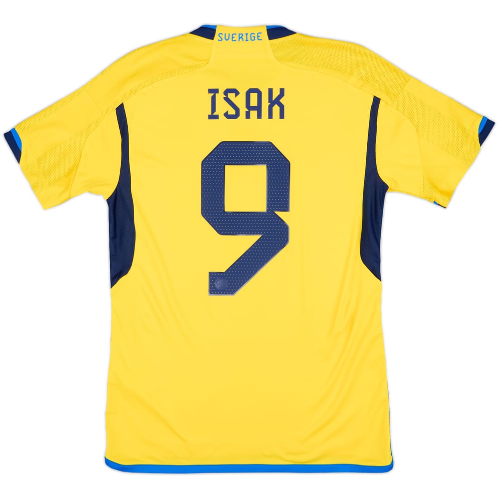 2022-23 Sweden Home Shirt Isak #9 - 8/10 - (S)
