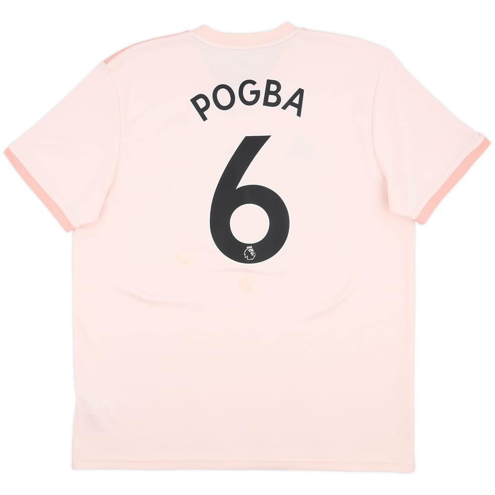 2018-19 Manchester United Away Shirt Pogba #6 - 9/10 - (XL)