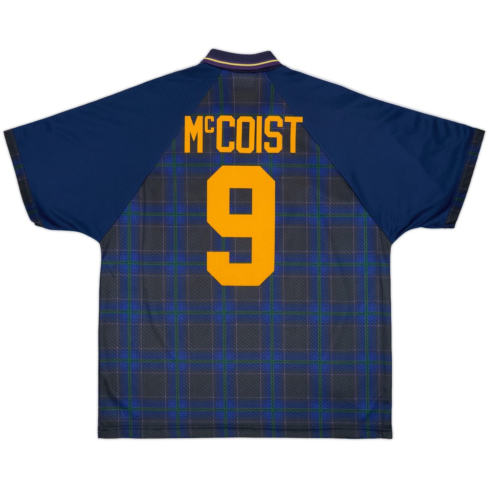 1994-96 Scotland Home Shirt McCoist #9 - 9/10 - (XXL)