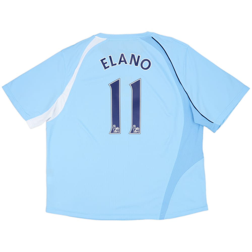 2008-09 Manchester City Home Shirt Elano #11 - 8/10 - (XL)
