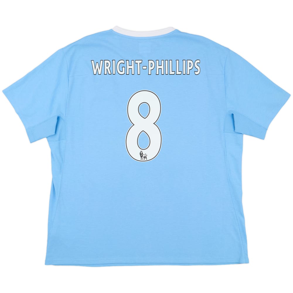2009-10 Manchester City Home Shirt Wright-Phillips #8 - 9/10 - (XXL)