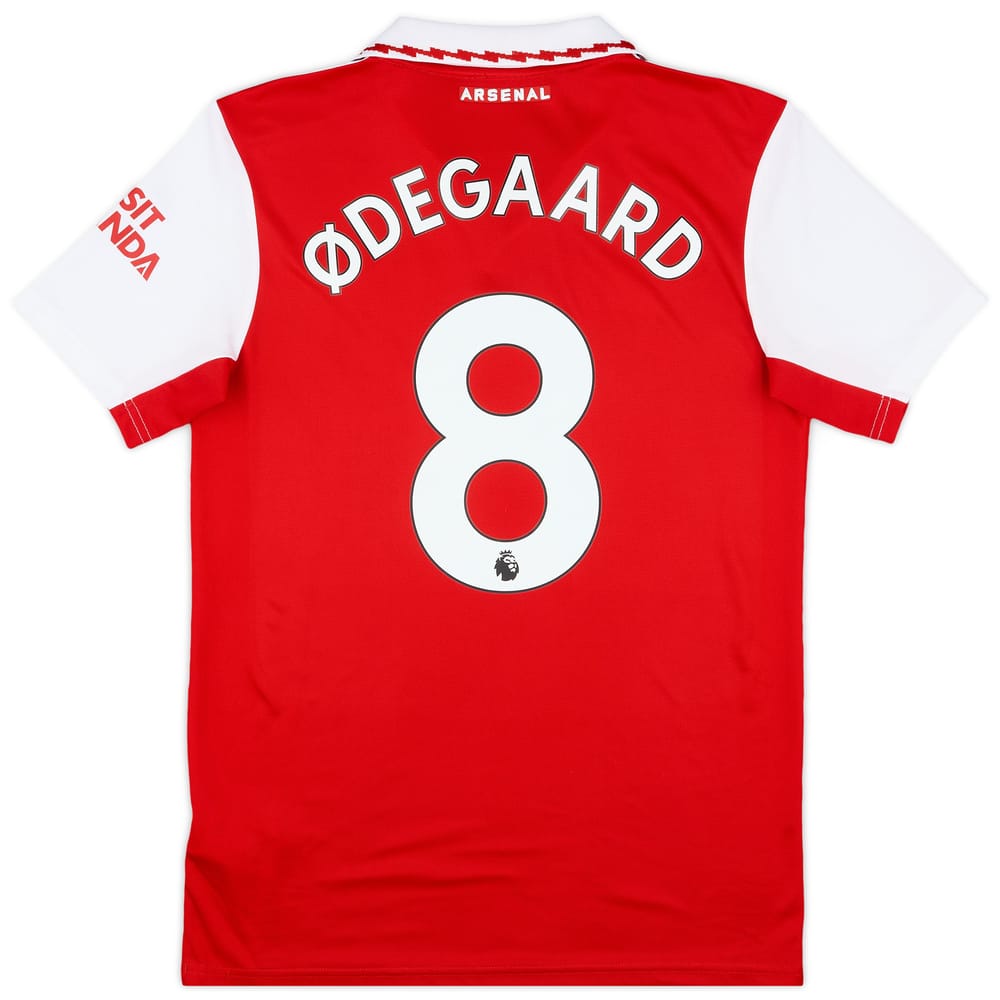 2022-23 Arsenal Home Shirt Odegaard #8 - 8/10 - (S)