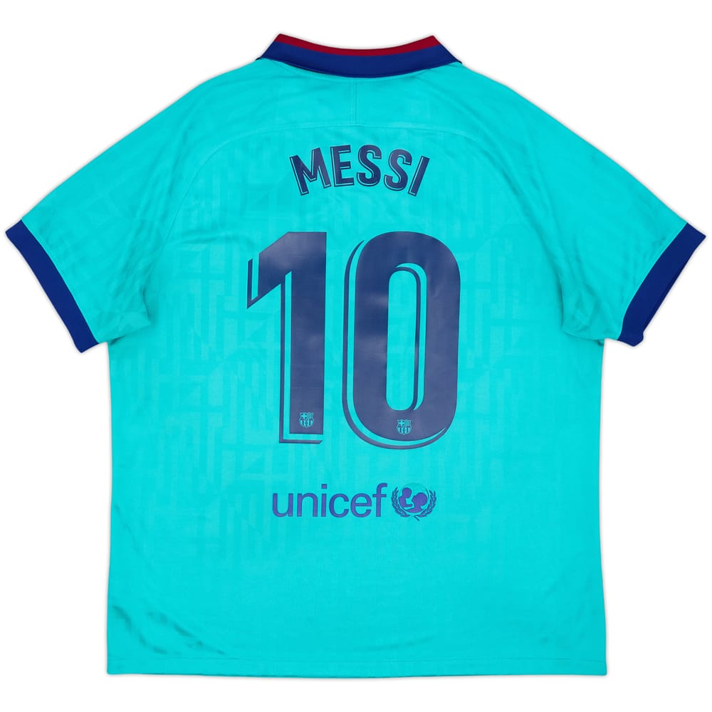 2019-20 Barcelona Third CL Shirt Messi #10 - 9/10 - (XL)