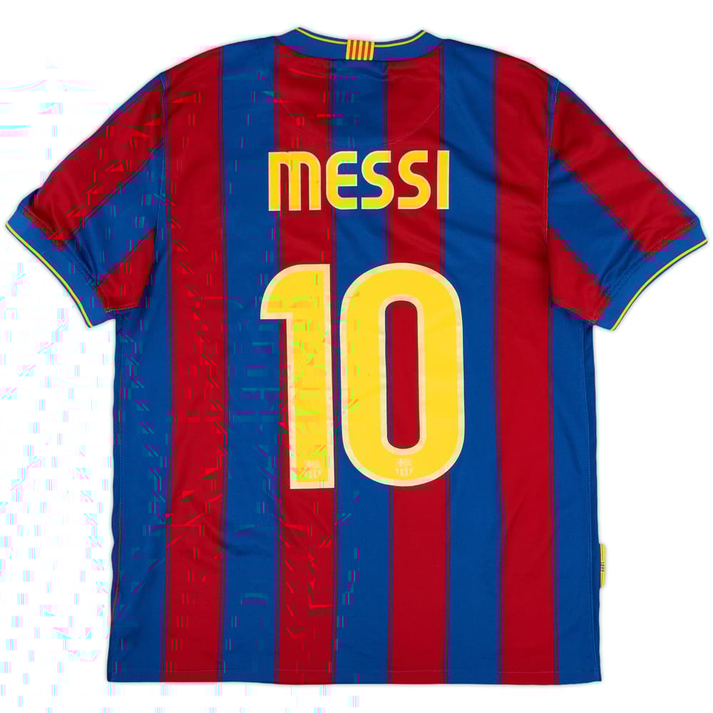 2009-10 Barcelona Home Shirt Messi #10 - 7/10 - (M)