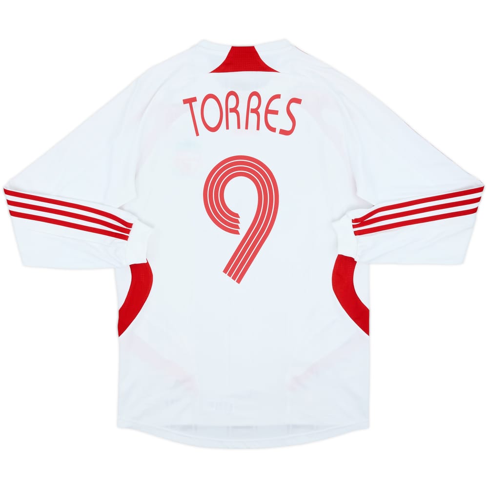 2007-08 Liverpool Away L/S Shirt Torres #9 - 5/10 - (S)