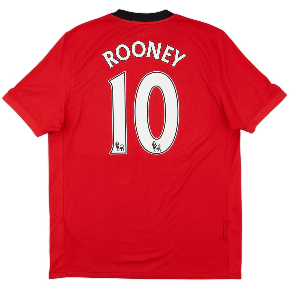 2009-10 Manchester United Home Shirt Rooney #10 - 10/10 - (M)