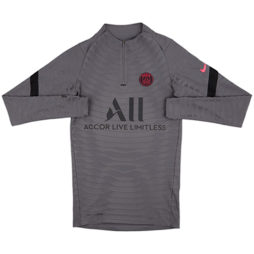 2021-22 Paris Saint-Germain Nike Dri-Fit ADV 1/4 Zip Training Top - 8/10 - (XS)
