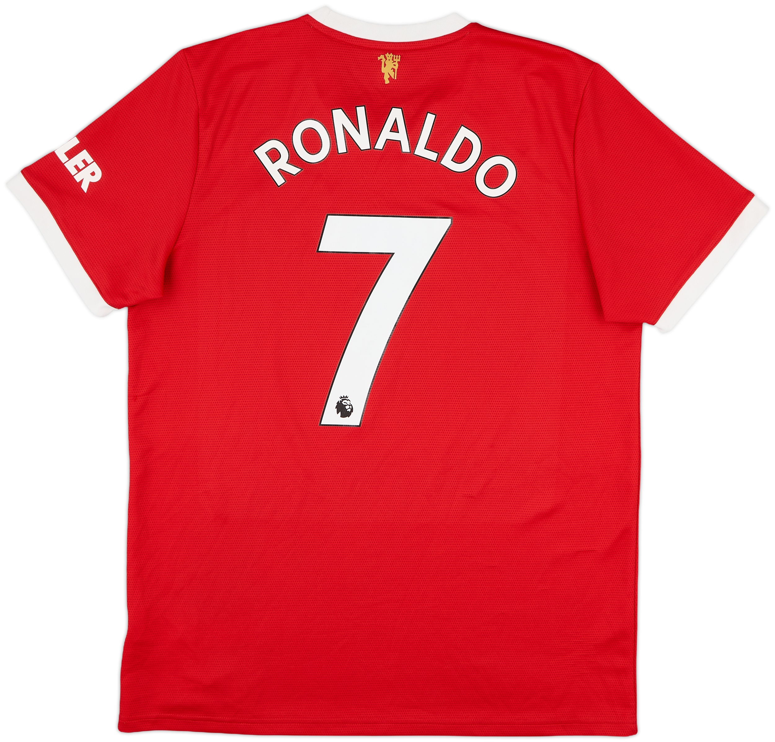 2021-22 Manchester United Home Shirt Ronaldo #7 - 9/10 - (L)