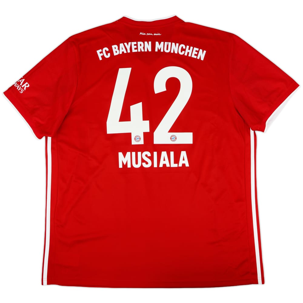 2020-21 Bayern Munich Home Shirt Musiala #42 - 10/10 - (XXL)