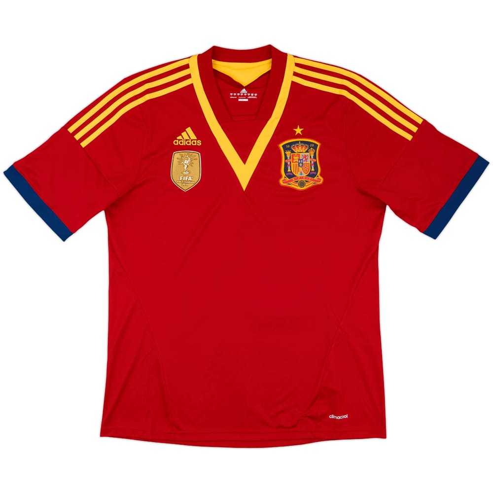 2011-12 Spain Home Shirt - 10/10 - (L)