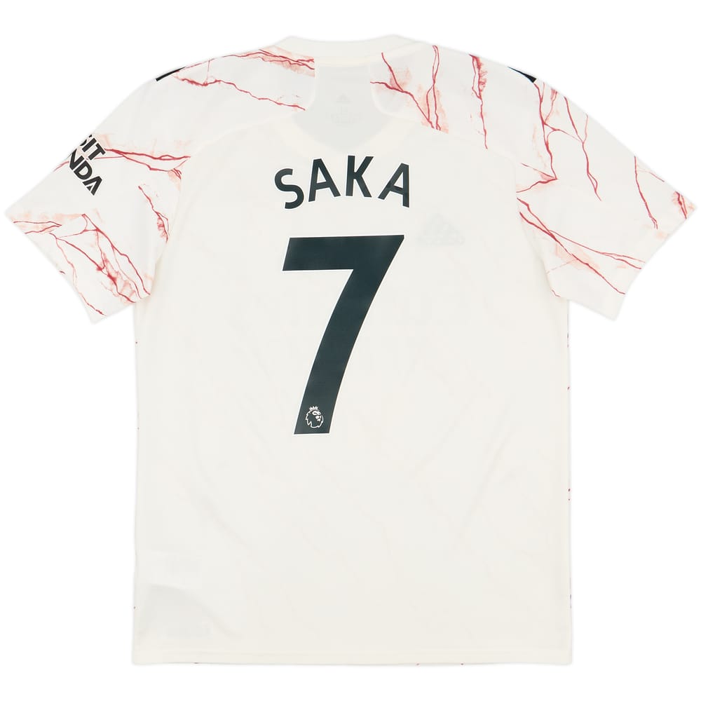 2020-21 Arsenal Away Shirt Saka #7 - 10/10 - (M)