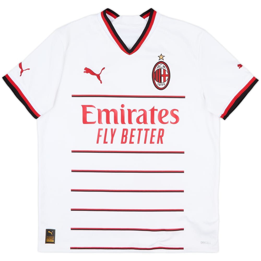 2022-23 AC Milan Away Shirt - 8/10 - (L.Boys)