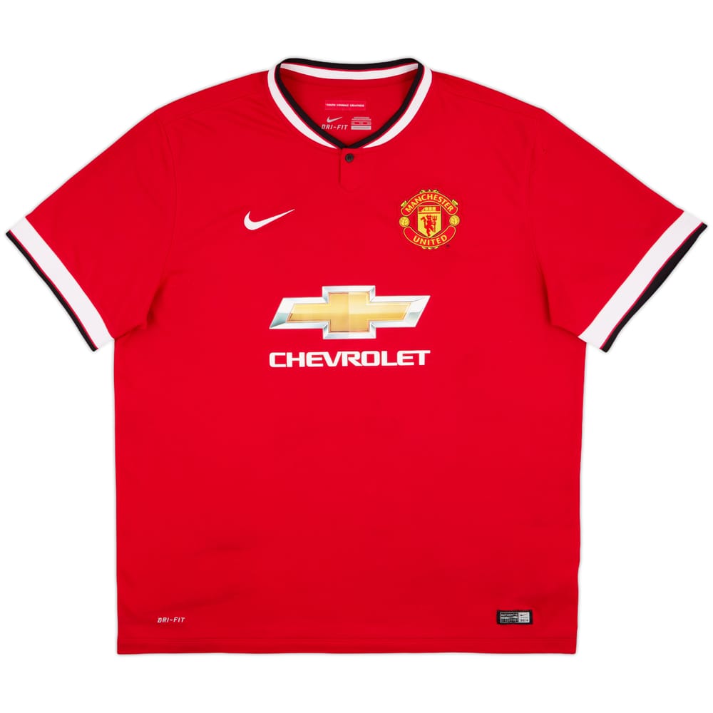 2014-15 Manchester United Home Shirt - 5/10 - (XXL)