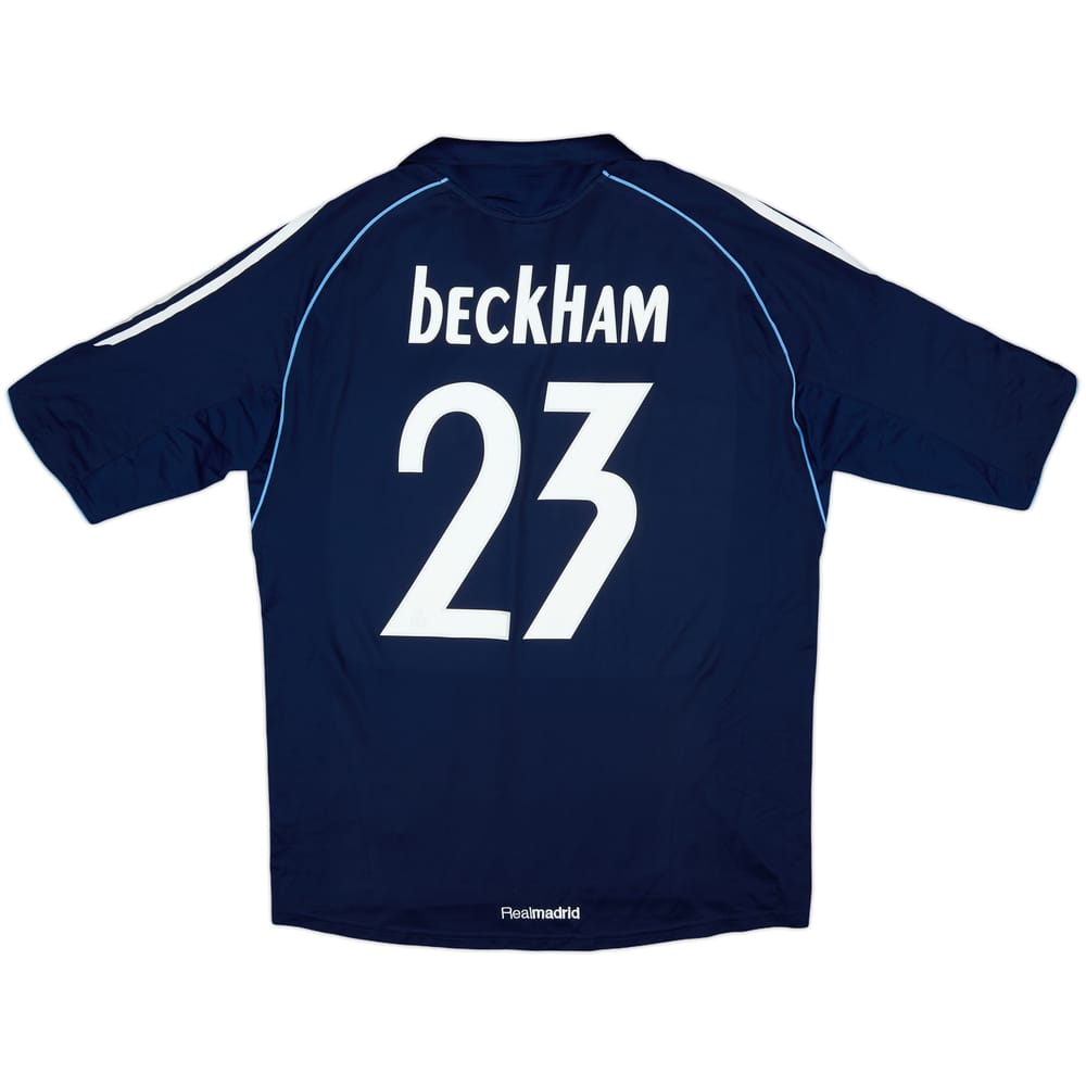 2005-06 Real Madrid Away Shirt Beckham #23 - 8/10 - (L)