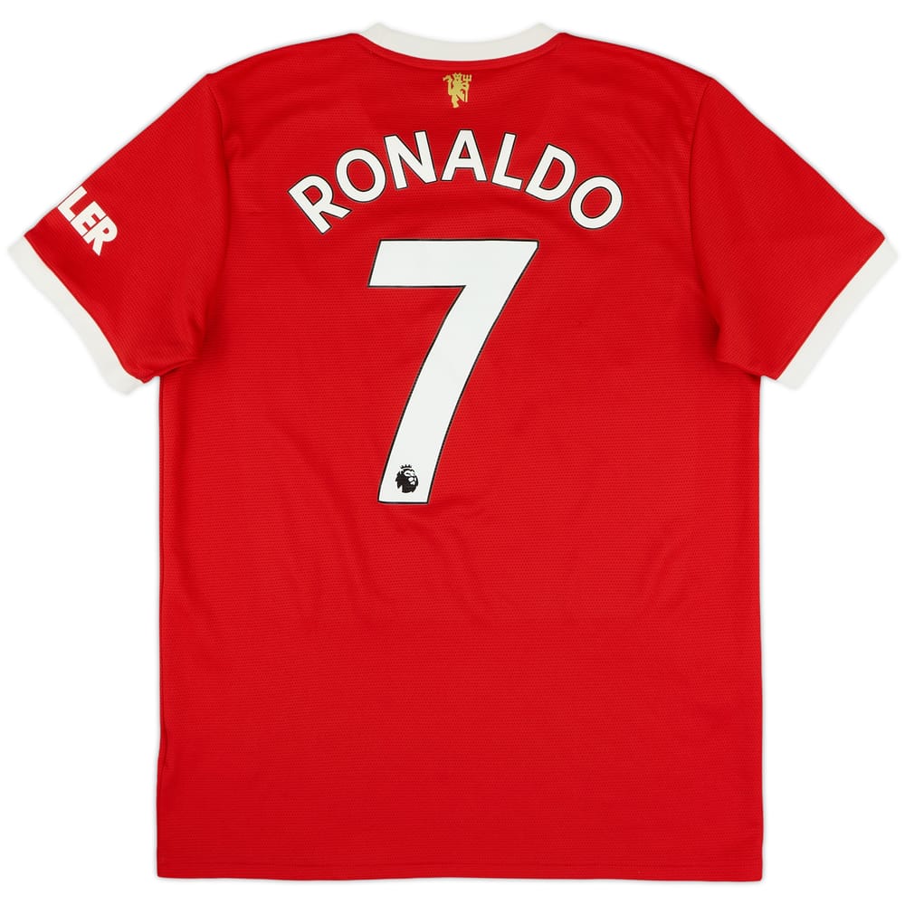 2021-22 Manchester United Home Shirt Ronaldo #7 - 7/10 - (M)